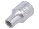 Tubulară HEX 9mm 1/2 38mm Oțel Cromat Scurtă