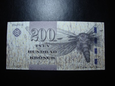 FEROE 200 KRONUR 2011 EXCELENTA foto