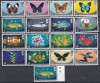DB1 Flora Fauna Pasari Pesti 1972 - 73 Ins. Solomon 16.v. MNH, Nestampilat