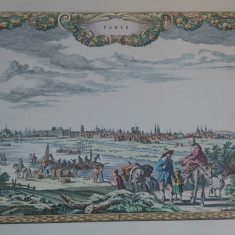 Reproducere gravura - Paris de N. Visscher & P.H. Schut 1658/60