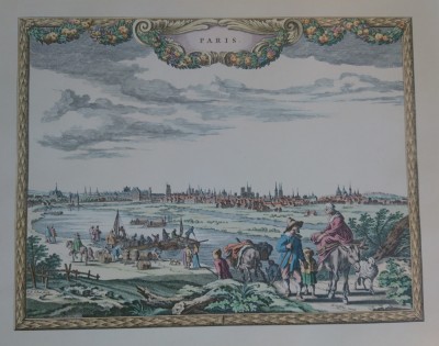 Reproducere gravura - Paris de N. Visscher &amp;amp; P.H. Schut 1658/60 foto