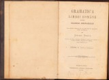 783SPN Colegat de 4 manuale școlare rom&acirc;nești anii 1880