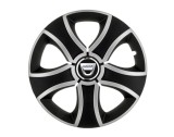 Cumpara ieftin Set 4 capace roti Bis Gri-Negru R14 pentru gama auto Dacia, Autohelix MSA