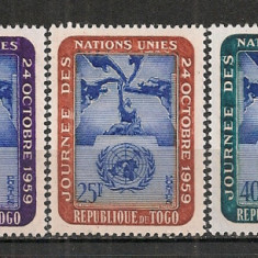 Togo.1959 Ziua ONU ST.264