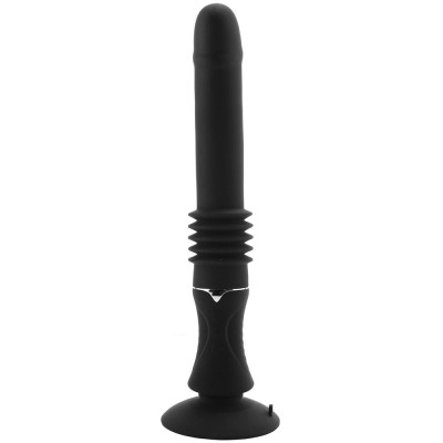 Vibrator Love Thrust 7 Moduri Vibratii&amp;amp;3 Moduri Sus-Jos Silicon USB Negru foto