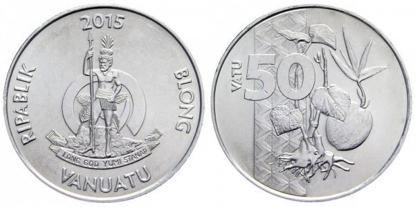 Vanuatu 2015 - 50 vatu UNC