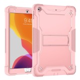 [Pachet 360&Atilde;&sbquo;&Acirc;&deg;] Husa + folie sticla iPad 7 10.2 (2019) Techsuit Rugged TabShell, roz