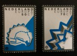 Netherlands 1982 Europa CEPT Fortifications Mi.1219-1220 MNH CD.007