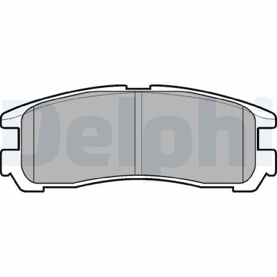 DELPHI LP955 set placute frana,frana disc foto