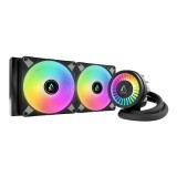 Cooler ARCTIC Liquid Freezer III 280 A-RGB, Racire cu lichid, AIO 280mm, Intel/ AMD, Negru, Resigilat, Grad A
