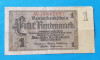 1 Mark 1937 - Bancnota veche Germania nazista