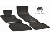Covorase Cauciuc BMW Seria 5 E60 E61 (2003-2010) Guzu - Set Presuri Auto Negre, Fixare Scai