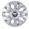 Set 4 Capace Roti 16 inchi (R16), Compatibil Cu Dacia, model Top Gri, Autohelix MSA
