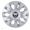Set 4 Capace Roti 16 inchi (R16), Compatibil Cu Dacia, model Top Gri