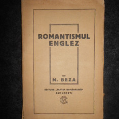 MARCU BEZA - ROMANTISMUL ENGLEZ (1921)