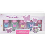 Cumpara ieftin Martinelia Shimmer Wings Nail Polish Set set de lacuri de unghii pentru copii 5x5 ml