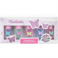 Martinelia Shimmer Wings Nail Polish Set set de lacuri de unghii pentru copii 5x5 ml