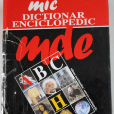 MIC DICTIONAR ENCICLOPEDIC , 2005 * COTOR LIPIT CU SCOTCH