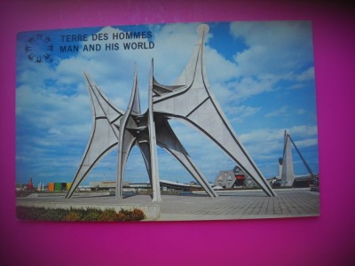 HOPCT 7412 ALEXANDER CALDER -MONTREAL QUEBEC -CANADA -AMERICA DE NORD -NECIRCULATA foto
