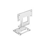 Sasiu din plexiglas pentru senzor ultrasonic HC-SR04 cu montare pe motor servo SG90 CEY0011-3