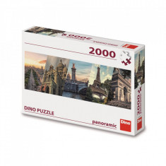 Puzzle panoramic, Paris, 2000 piese