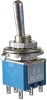 Comutator dublu, ON-ON, 6A, 250V, 33x14x13mm, MTS 202 - 125160