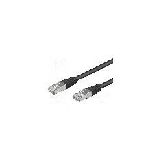Cablu patch cord, Cat 5e, lungime 1.5m, SF/UTP, Goobay - 95551