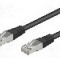 Cablu patch cord, Cat 5e, lungime 50m, SF/UTP, Goobay - 68674