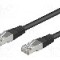 Cablu patch cord, Cat 5e, lungime 30m, SF/UTP, Goobay - 68672