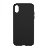Husa Silicon Neagra iPhone XS Max - Protectie Antizgarieturi, Slim