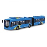 Autobuz Jucărie, City Line, Scara 1:16, Sunete și Lumini, Albastru, Oem