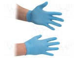 Mănuşi de protecţie ESD L 50set Nitril Cleanroom STATICTEC