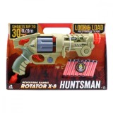 Cumpara ieftin Pistol Rotator X-8 cu 8 gloante din burete, Huntsman, Lanard Toys