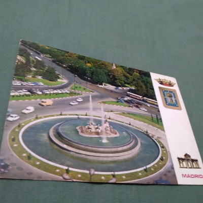 CARTE POSTALA MADRID CIRCULATA foto