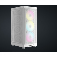 Carcasa 2000D Airflow RGB Mini-ITX, Alb