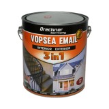 Vopsea email anticoroziva 3 in 1 rosu 280, 3.5L, Breckner Germany, finisaj lucios, interior/exterior, pe baza de solvent