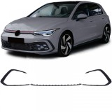Set de trim pentru bara de protectie 3 piese mat pentru VW Golf 8 GTI GTD R-Line 19-24 Performance AutoTuning