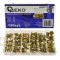 Set 150 piulițe de nit din oțel, GEKO G02912