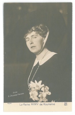 2141 - Regina MARIA, Queen MARY, Regale - old postcard, real PHOTO - unused foto