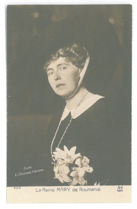 2141 - Regina MARIA, Queen MARY, Regale - old postcard, real PHOTO - unused
