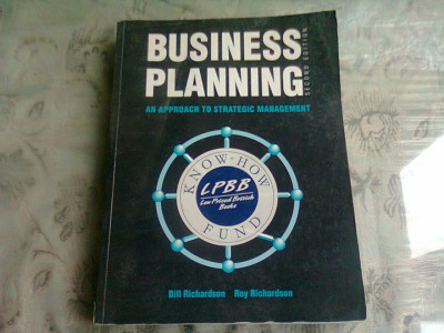 Business planning - Bill Richardson (Planificarea afacerii) foto