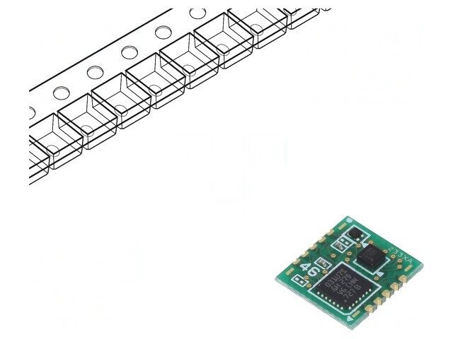 Senzor de Vibrații și Mișcare Triaxial D7S-A0001-R100
