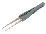 Pensetă nemagnetică Formă capăt v&acirc;rf: ascuţită ESD