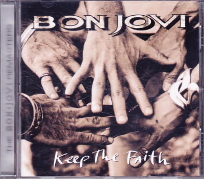 CD Rock: Bon Jovi &amp;ndash; Keep The Faith ( original, enhanced = contine video ) foto