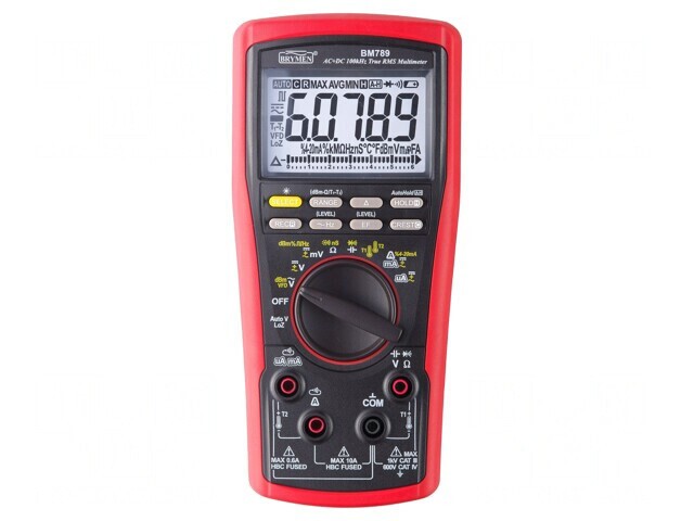 Multimetru Digital True RMS BM789 cu LCD 4-5/6 Cifre