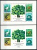 Bulgaria 1986 Mi 3493/96 bl 167 A + B MNH - Conservarea naturii, fauna 27-3, Nestampilat