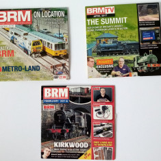 BRM British Raiway Modellin 3 DVD machete feroviare trenulete hobby diorama D7