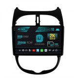 Cumpara ieftin Navigatie Peugeot 206 (1998-2012), Android 13, X-Octacore 8GB RAM + 256GB ROM, 9.5 Inch - AD-BGX9008+AD-BGRKIT262