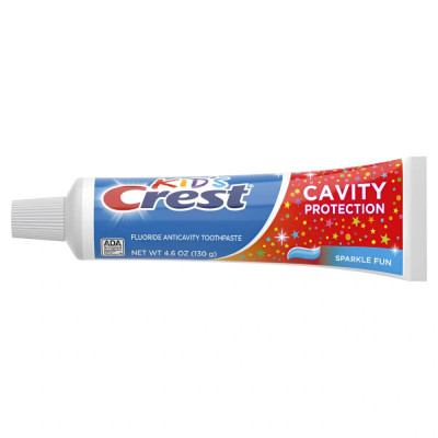 Pasta de dinti Crest kids cavity protection, sparkle fun, 130g foto