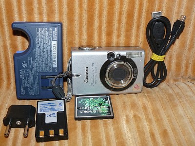 CANON PowerShoot S500 Digital ELPH &amp;ndash; original, Made in Japan! foto